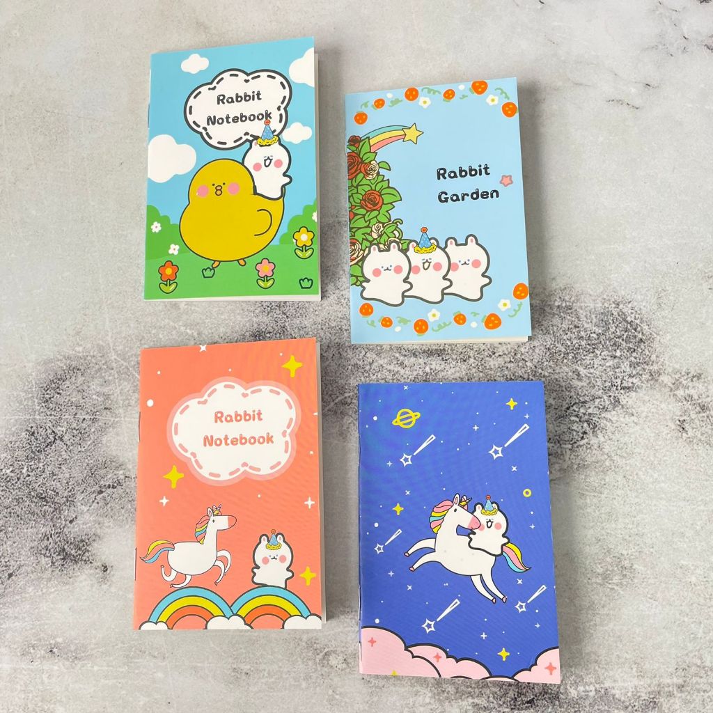 

Buku Tulis Mini Rabbit Unicorn Notebook Ukuran A7 Bergaris Harga MURAH / Notebook Mini Motif Kelinci Kuda Poni SUPER UNIK CUTE Alat Tulis Sekolah Anak Best Seller Bisa Grosir dan COD