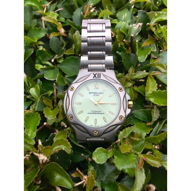 jam tangan epsilon alba titanium original alba epsilon titanium bekas jam tangan alba titanium original epsilon alba bekas