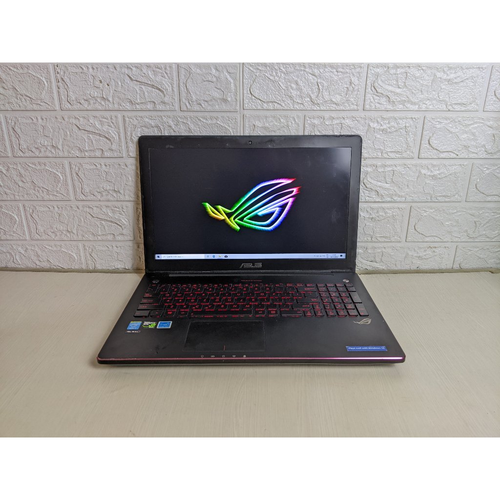 Asus ROG G550JX Core i7 Gen 4 Nvidia GTX 950M RAM 8GB HDD 1TB Laptop Gaming Second Bekas Murah