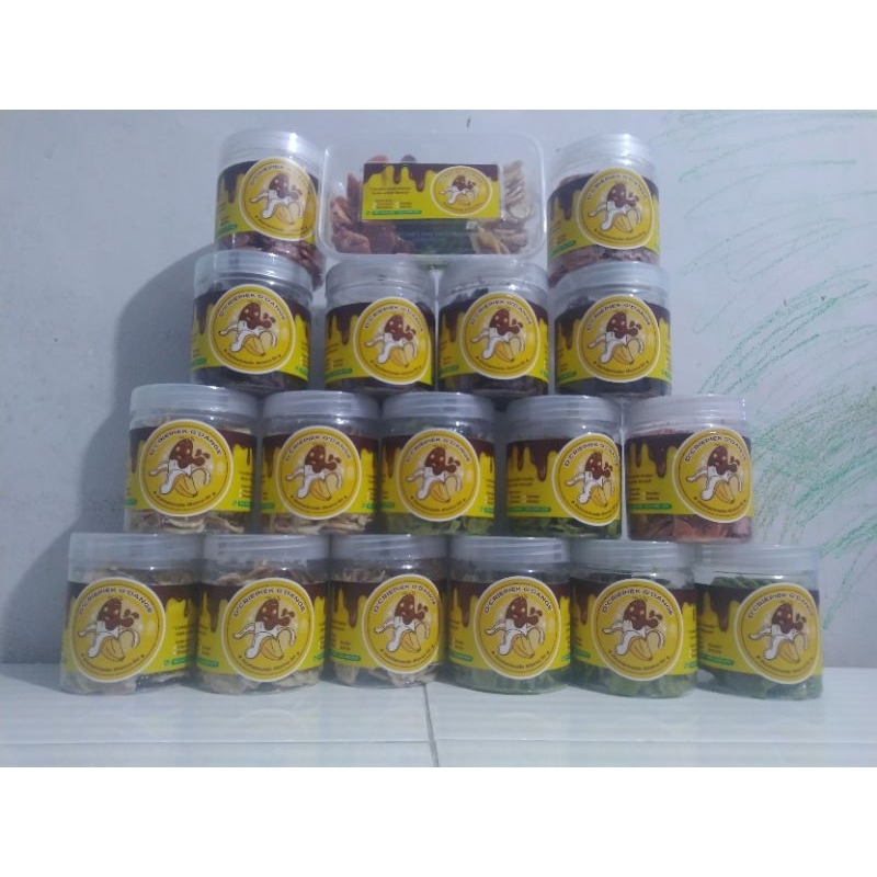 

keripik pisang varian rasa 250gram.
