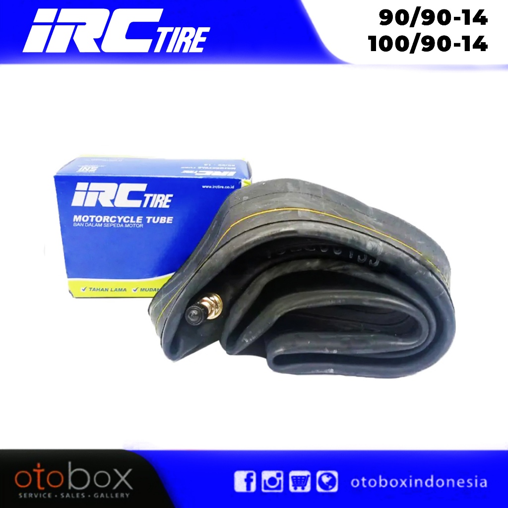 Ban Dalam Sepeda Motor IRC 90/90, 100/80, 300-14 Ring 14 Terbaru
