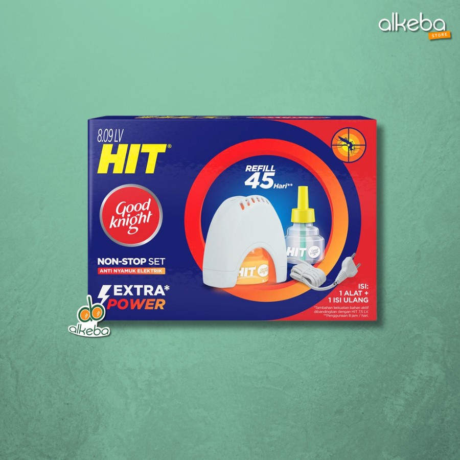 Hit Non stop Set Anti Nyamuk elektrik obat nyamuk electric