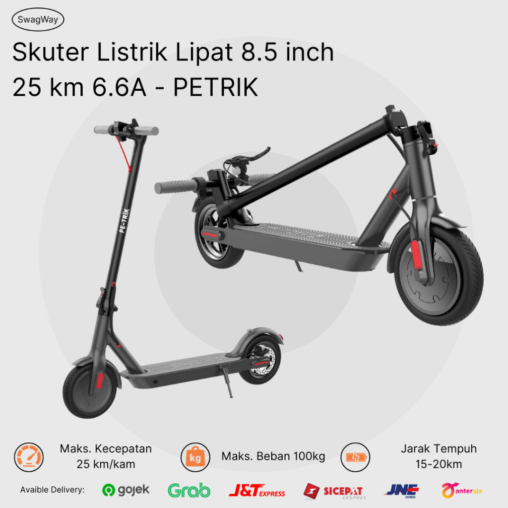 Skuter listrik lipat skuter elektrik 8.5inch petrik 85KU scooter fold