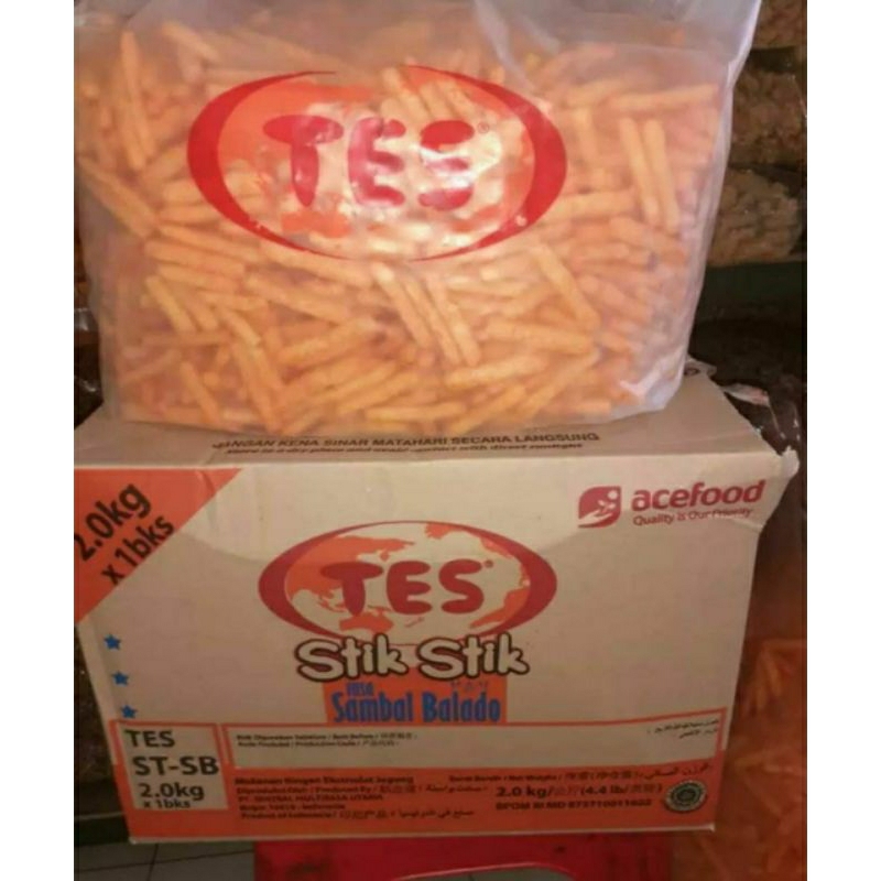 

Tes Stik-stik sambal balado 1 dus isi 2kg