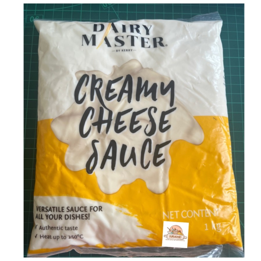 

Dairy Master Creamy Cheese Sauce 1kg Saus Keju dressing filling