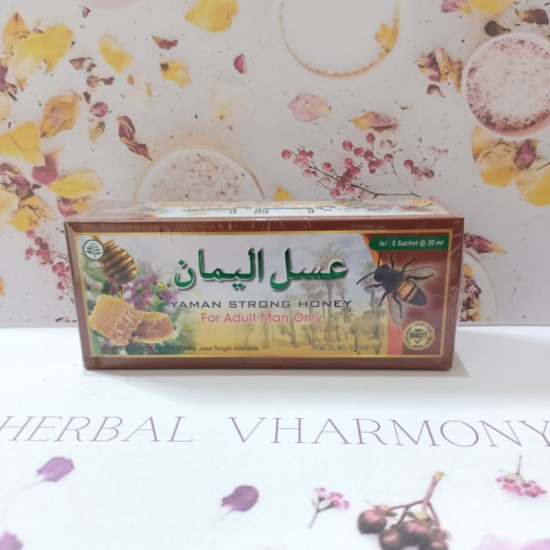

Madu Yaman Asli Original 1 Kotak isi 5 Sachet @20ml