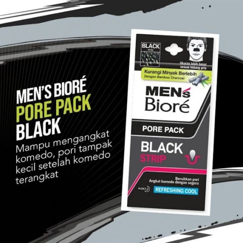 MEN'S BIORE Pore Pack Black Pack ORIGINAL