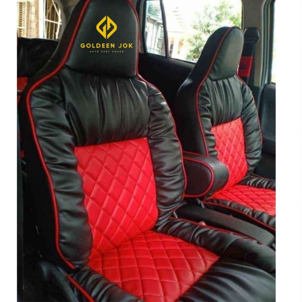 Sarung jok mobil calya,sigra motif sofa