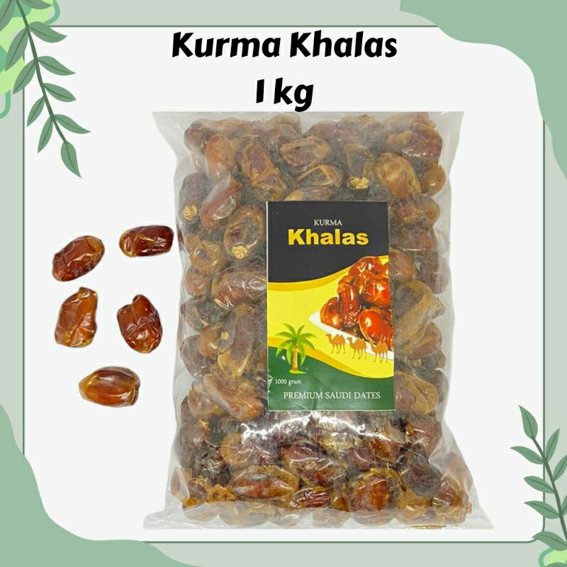 

Kurma Khalas 1 kg oleh oleh haji dan umroh Murah