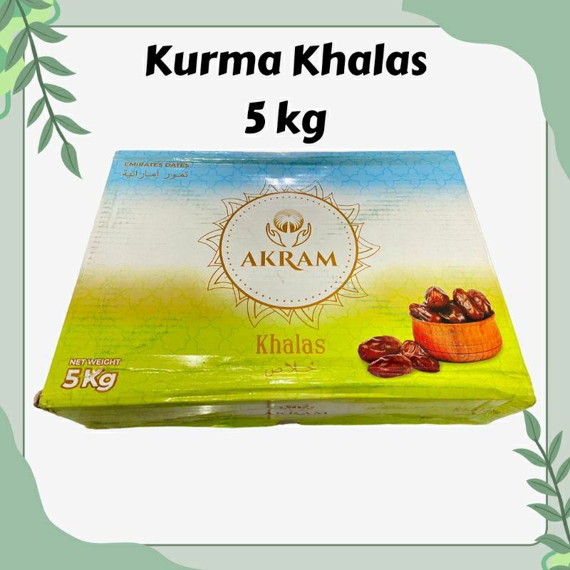 

KURMA KHALAS AKHRAM OLEH OLEH HAJI UMROH 5 KG MURAH