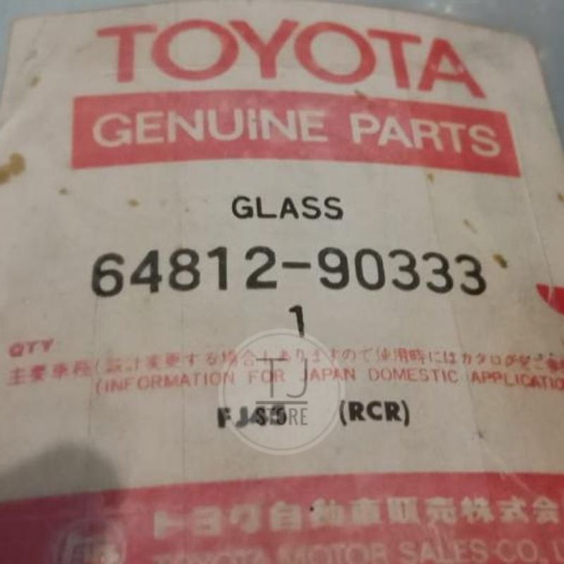 Kaca Genting Toyota Hardtop FJ45 Ori