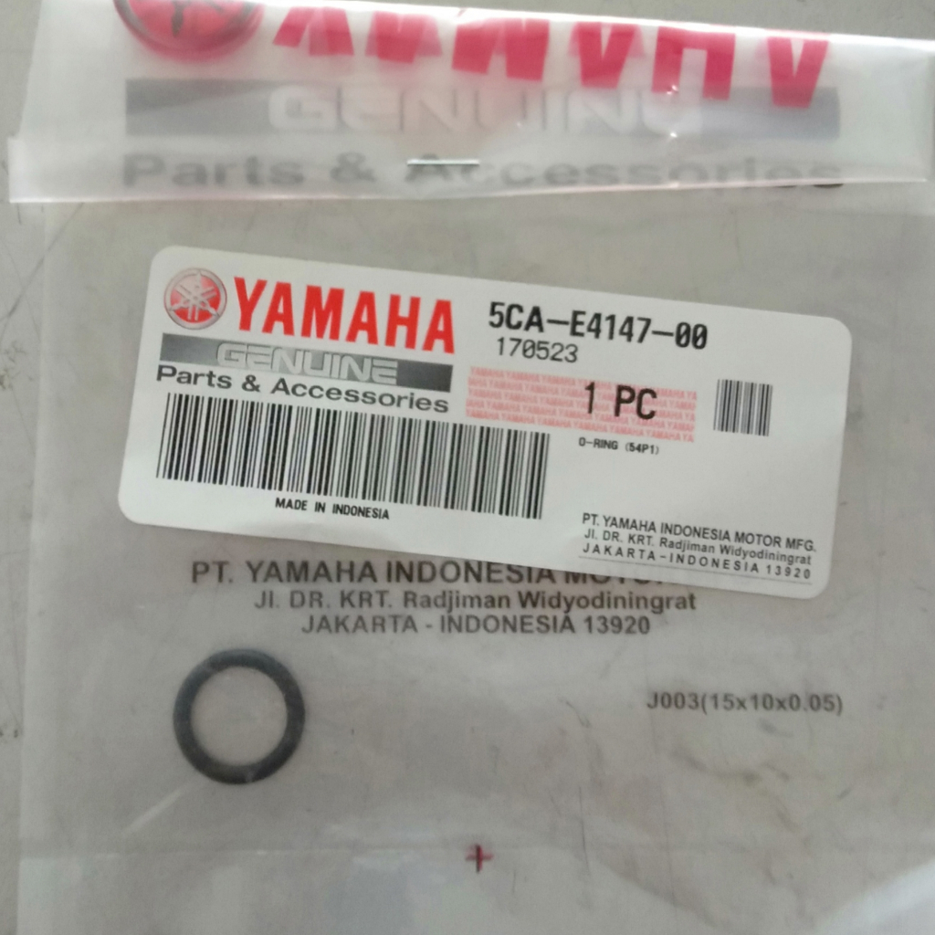 O-RING / KARET ORING INJEKTOR BAWAH - ALL YAMAHA INJEKSI ( 5CA-E4147-00 )
