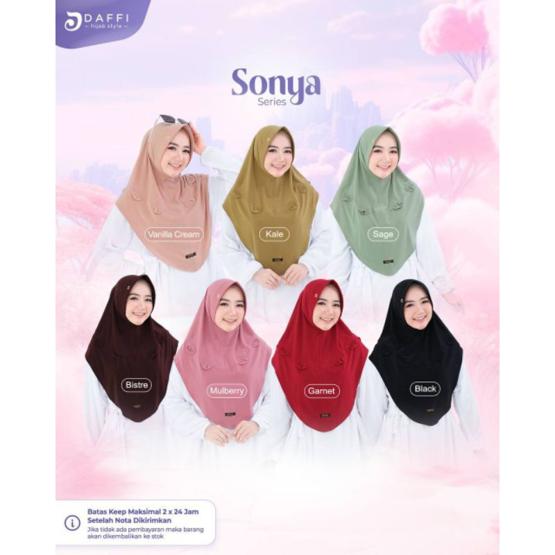 DAFFI - Sonya series - hijab daffi - Sonya daffi - daffi sonya