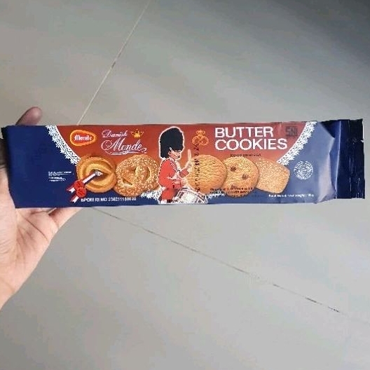 

Danish Monde Butter cookies biskuit kukis mentega 90gr