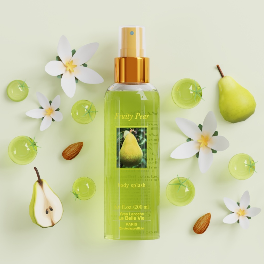 Eloi Coco - Yves Laroche Fruity Pear Body Splash 200ml