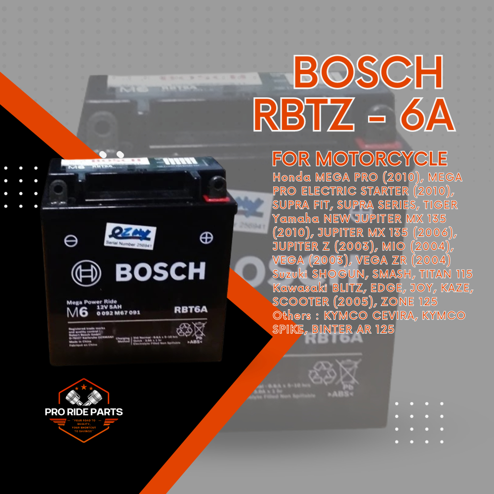 Aki Motor Megapro Mio Jupiter Bosch NEW JUPITER MX 135