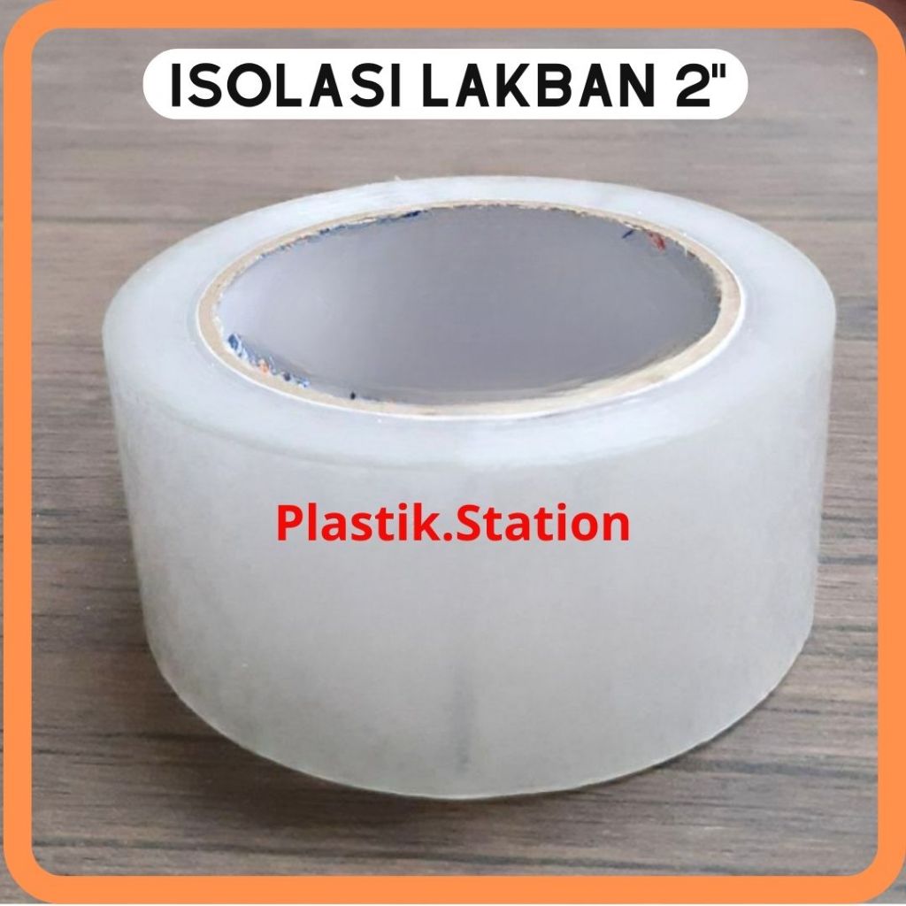 

Isolasi Lakban Besar 2 inch Bening 100m 90m 60m