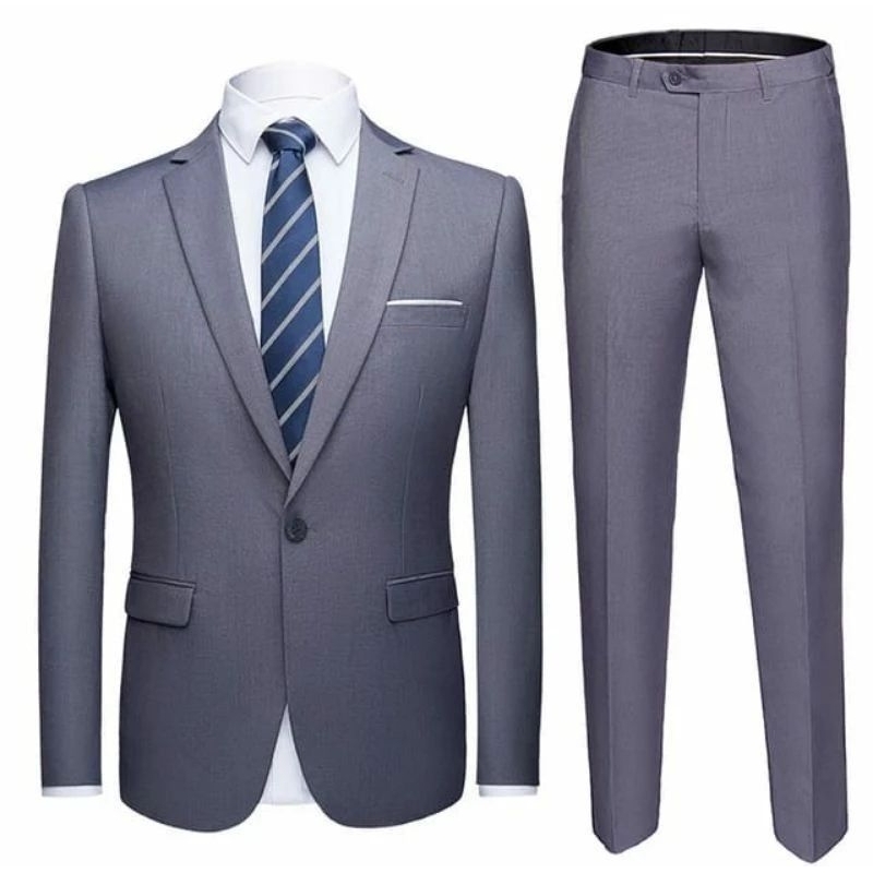 STELAN JAS FORMAL PRIA DEWASA/SATU SET JAS DAN CELANA PRIA