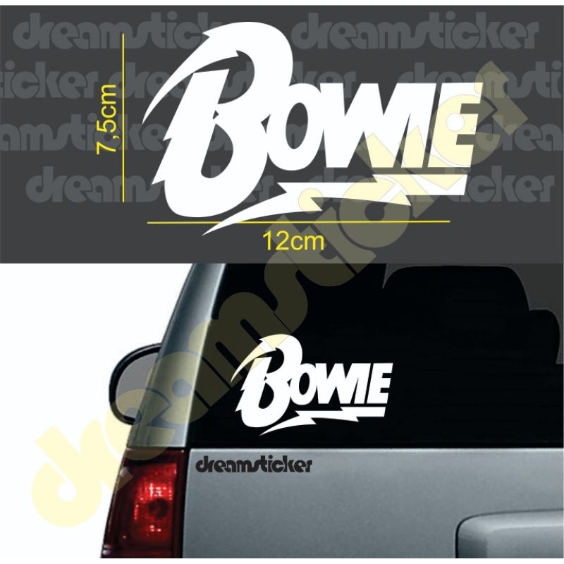 

Cutting Sticker David Bowie Logo Band Stiker