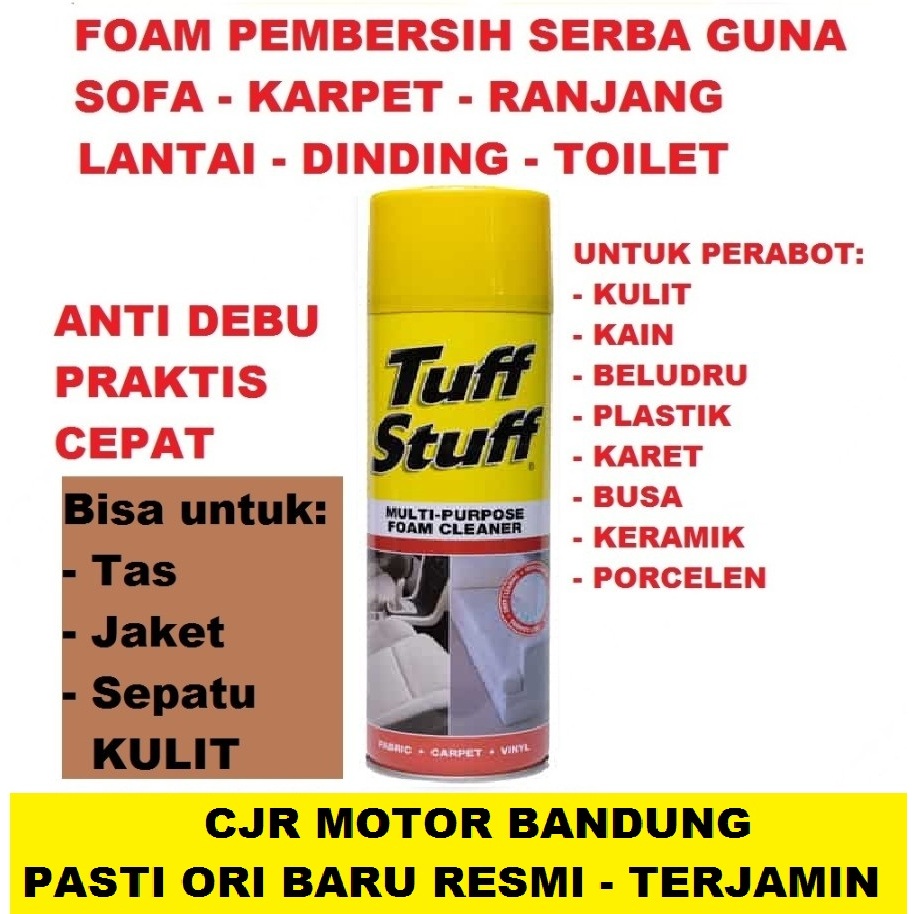 STP TUFF STUFF Pembersih Interior Jok Plafon Karpet Mobil Sofa Karpet Wallpaper Dinding Rumah