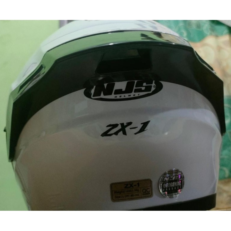 Ready stock Spoiler helm 3D Njs kairoz polos&iridium  pnp zx-1,zx-1r PNP gift sargon Alv Ultron& kai