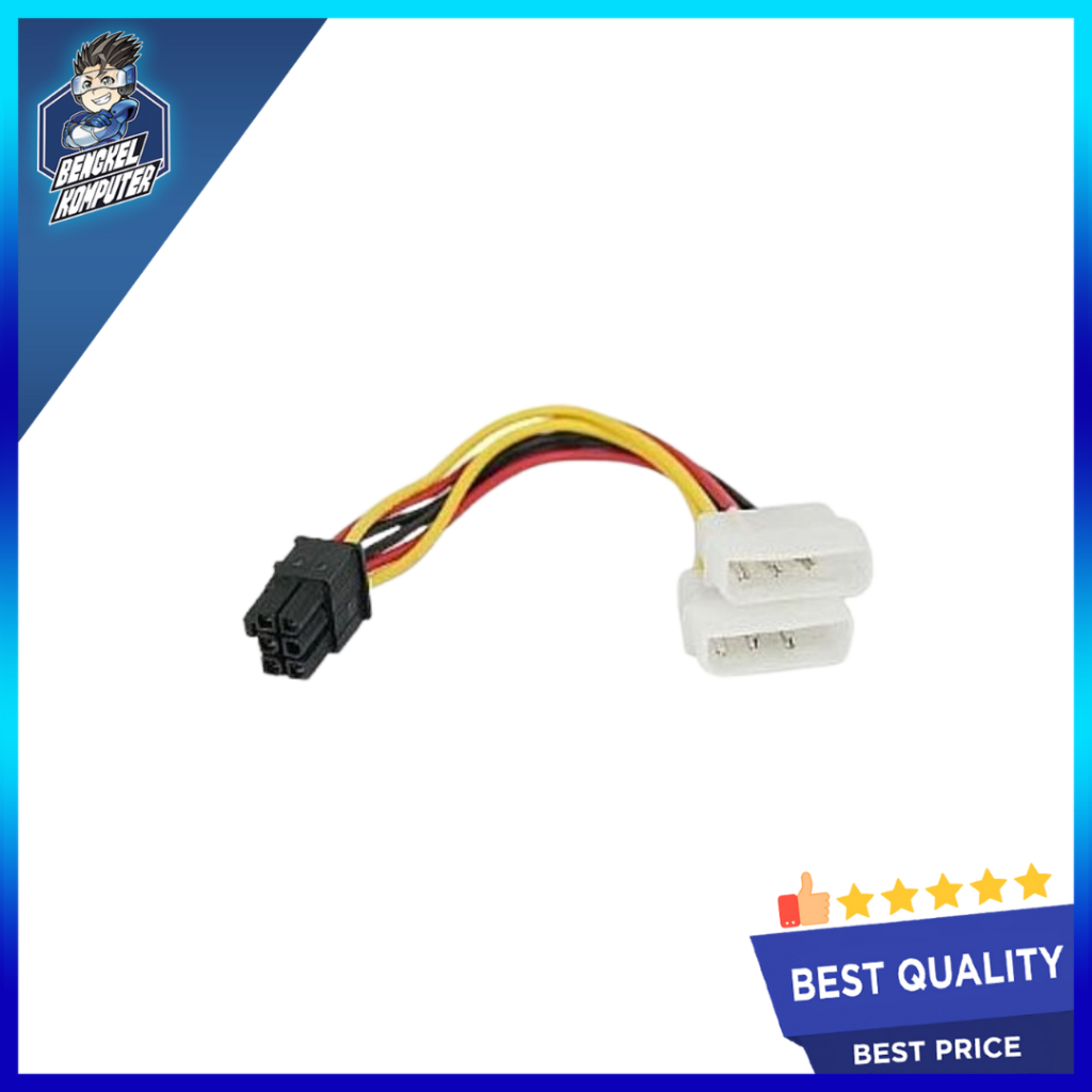 KABEL MOLEX 6 PIN 1 KE 2 SPLITTER