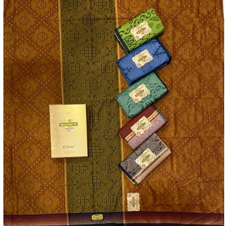 Sarung Wadimor Jacquard Mascot || Jacquard Primer Batik Terbaru