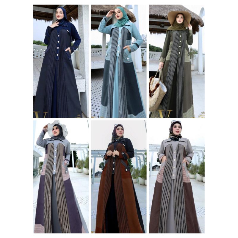 Zaneta dress Original trevana terbaru ootd viral