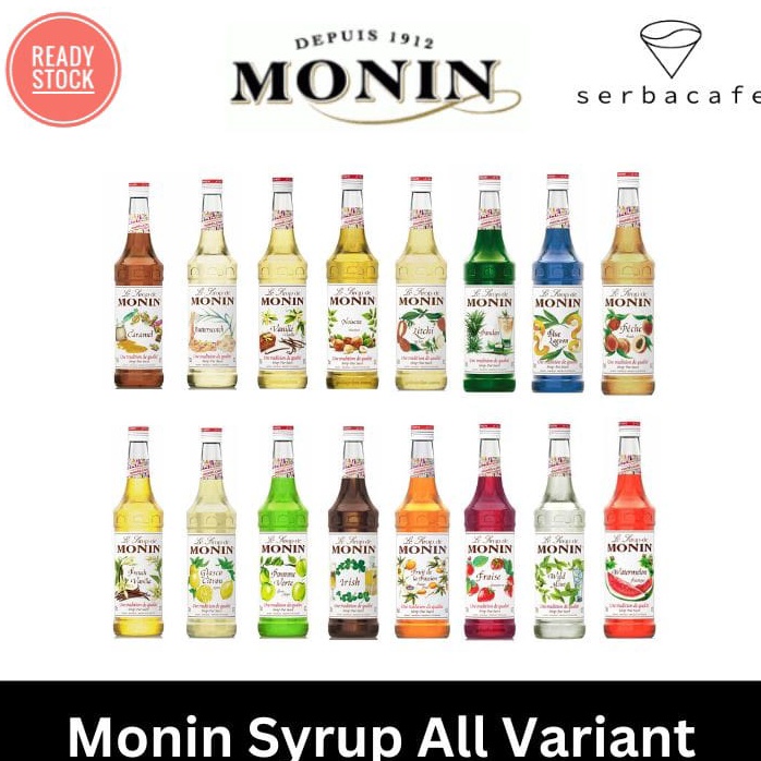 

Laku Keras Monin Syrup All Flavour Original (700 ml)