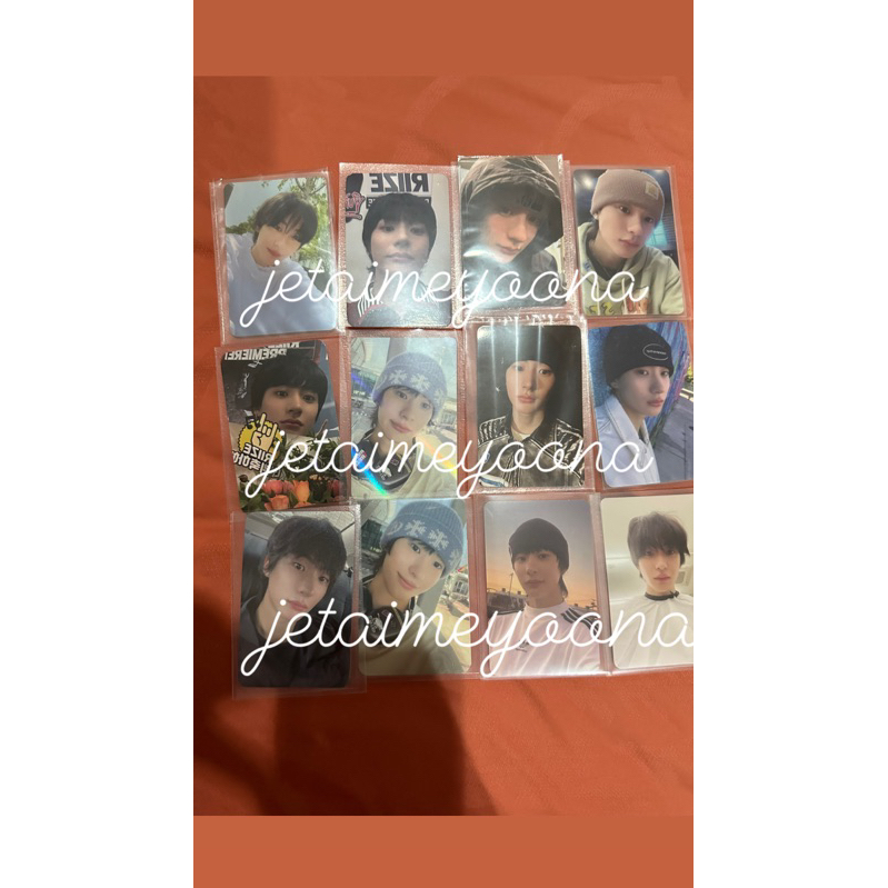 RIIZE ANTON PHOTOCARD