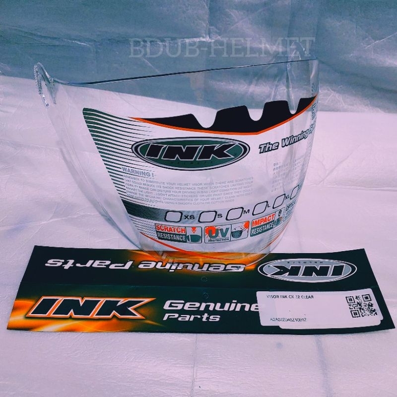 Kaca Helm INK cx22 kaca flat visor INK cx 22 original INK