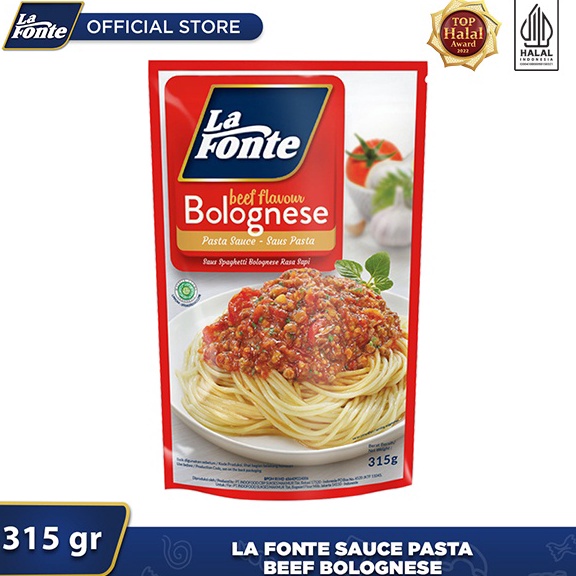 

Pilih Ini La Fonte Saos Pasta Bolognese 315gr - 1 Pc