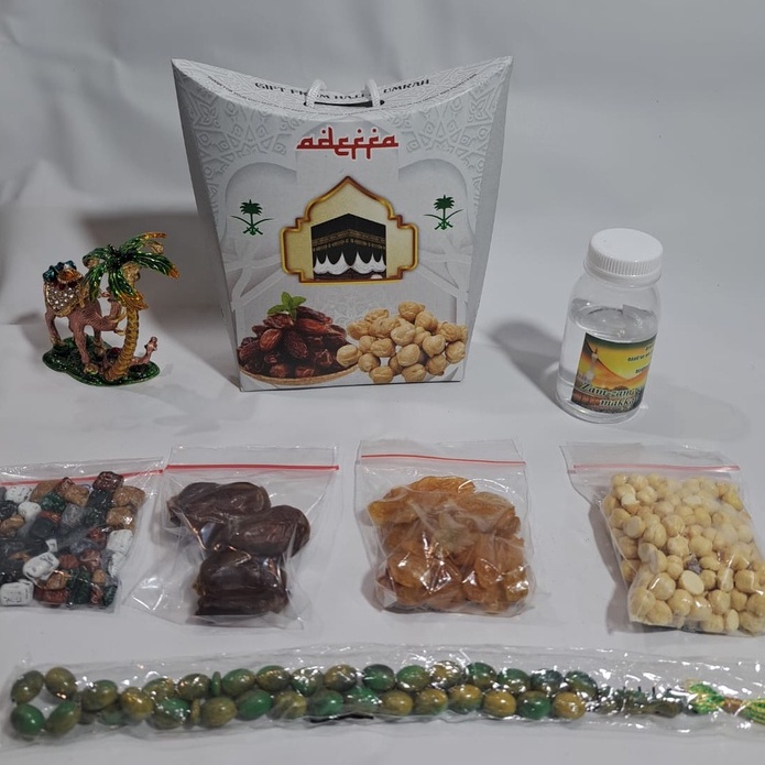 

Discount PAKET oleh oleh haji dan umroh air zamzam ori+ Coklat Kerikil+tasbih