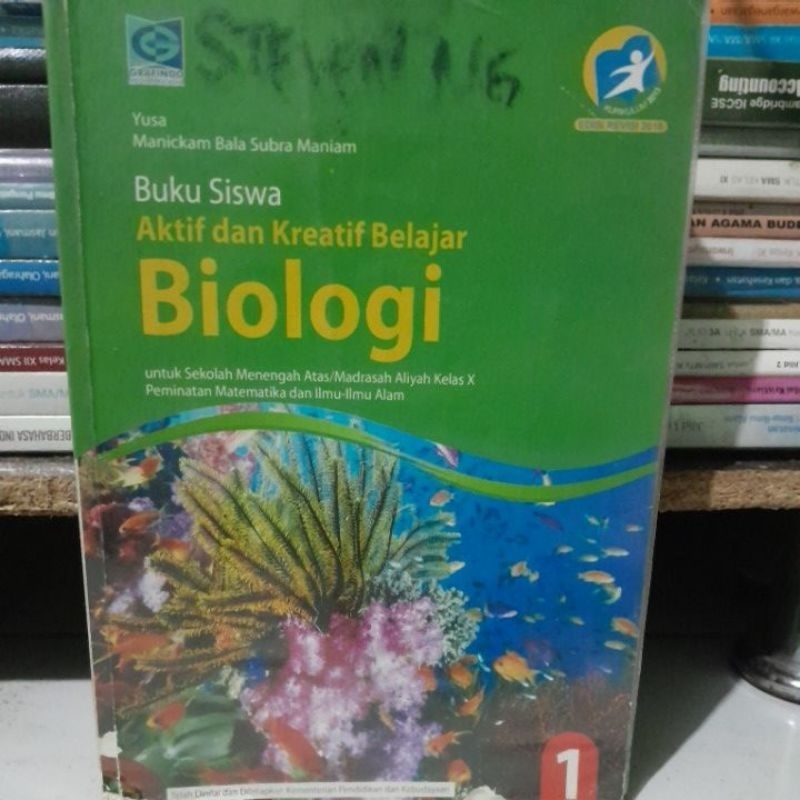 Buku Siswa Biologi kelas X/10/1 sma edisi revisi