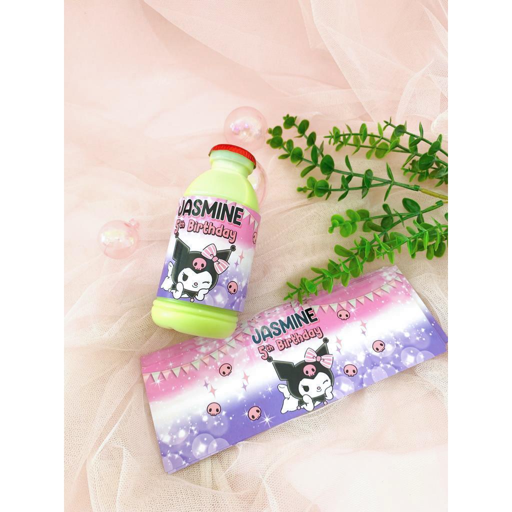 

Kuromi - Label Susu BOTOL Indomilk 190ml / Ulang Tahun / Label Dessert Table