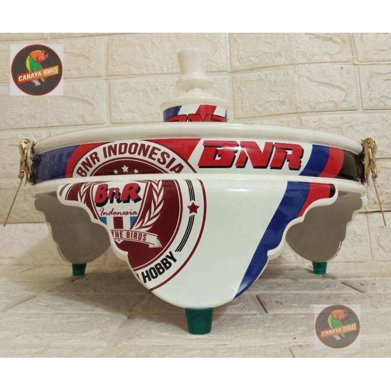 tebok pvc Badman sangkar burung Lovebird  motif BNR
