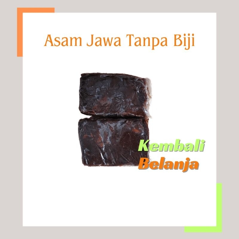 

Asam Jawa Tanpa Biji 100 Gram/ Asem Jawa Asli/ Asam Jawa Super