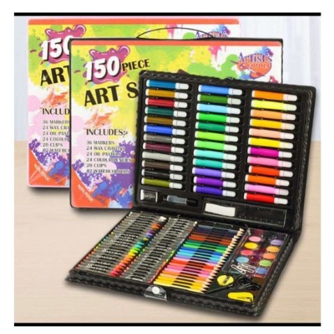 

Hadiah Kado CRAYON Isi 150 Crayon Pensil Warna Art Set Pensil Warna