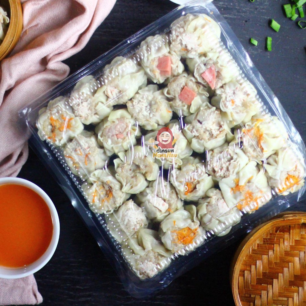 

Stok terbaru Dimsum kemasan isi 50 buruan