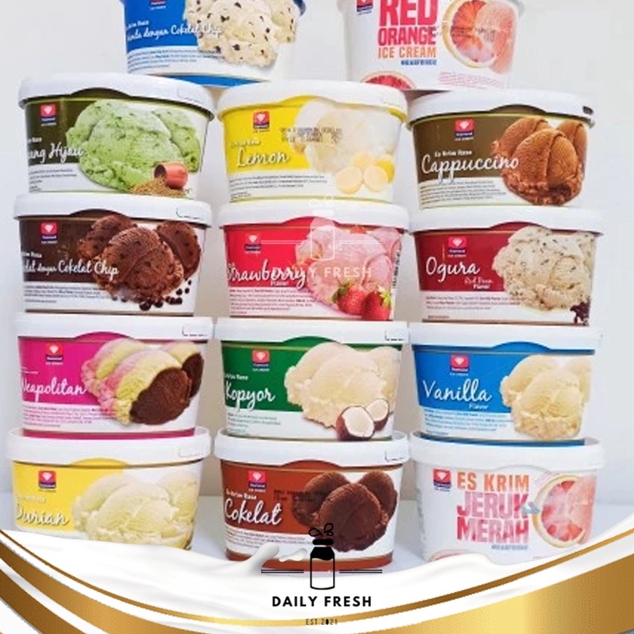 

KMKK4700 Terlaku... DIAMOND ICE CREAM ES KRIM 700 ML