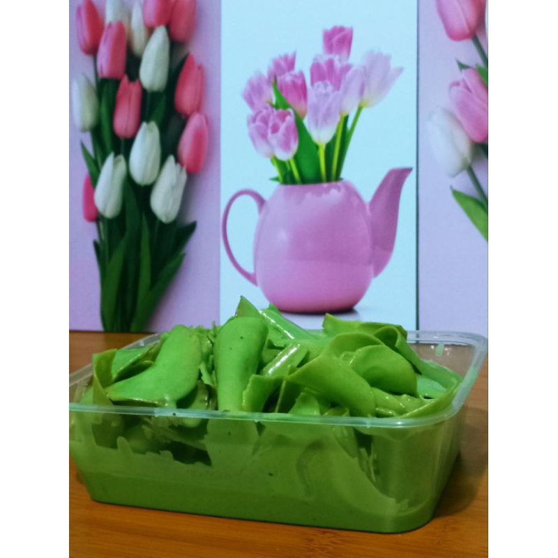 

kripik singkong lumer rasa greentea/matcha/cemilan/makanan ringan 150gr