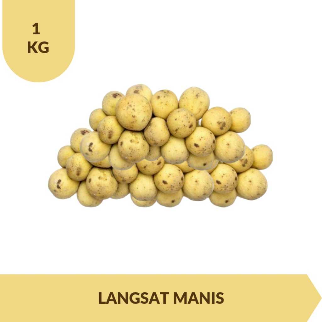 Langsat Manis 1 Kg