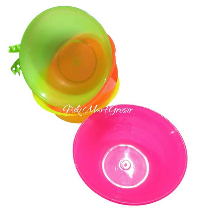 Mangkok Ayam Warna Bening / Mangkok Plastik Serbaguna