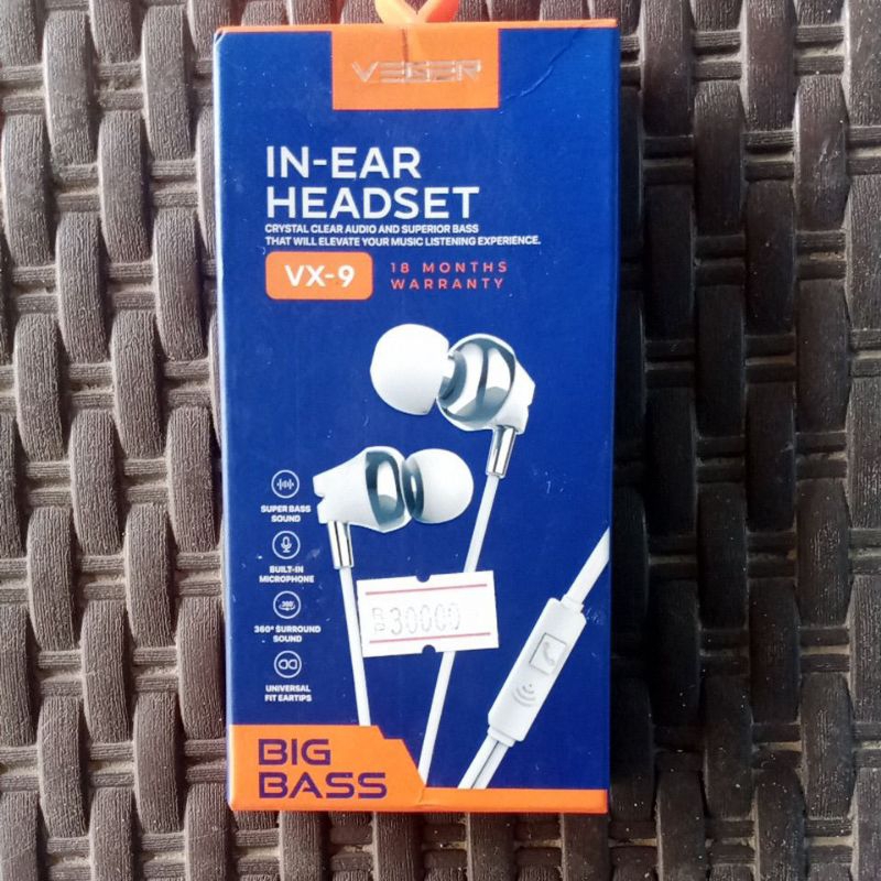Henset,Earphone Veger