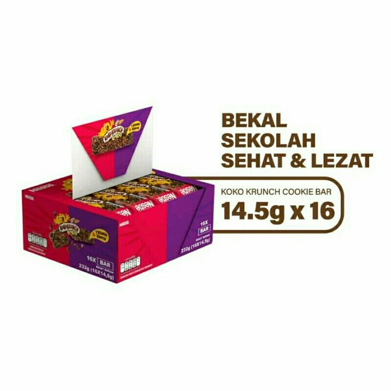 

cookie bar koko krunch