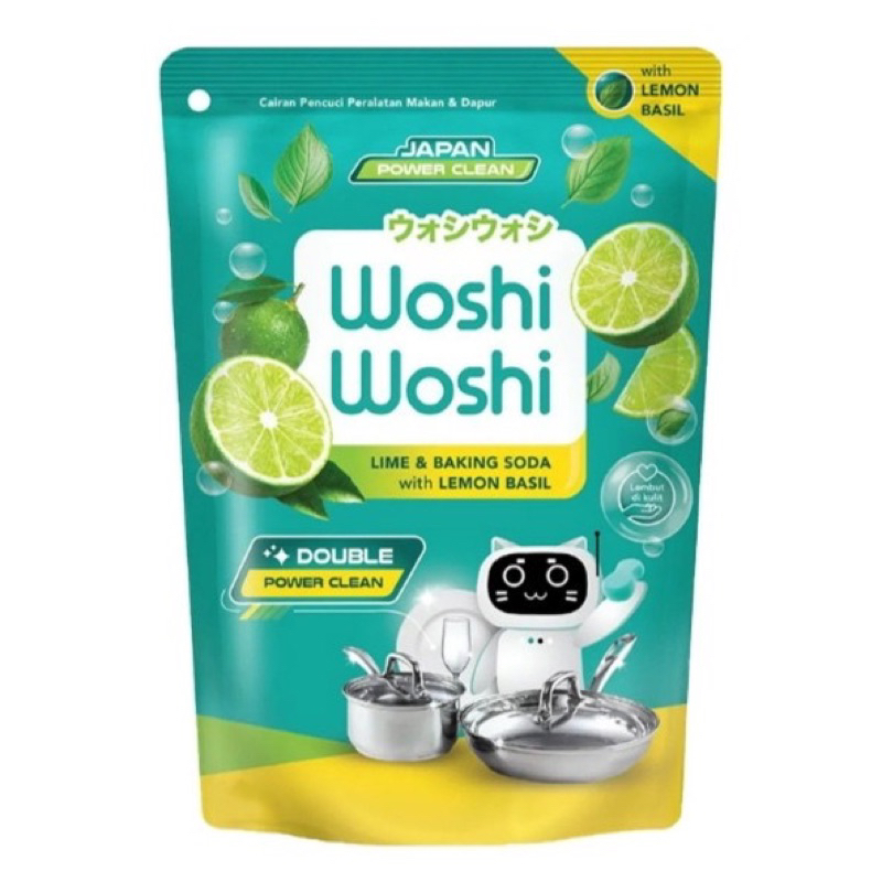 (200ml/390ml) Woshi Woshi sabun cuci piring