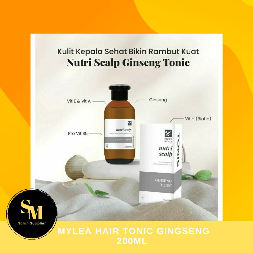 Mylea Hair Tonic Lancry Gingseng 200ml - Hair Tonic Rambut Rontok
