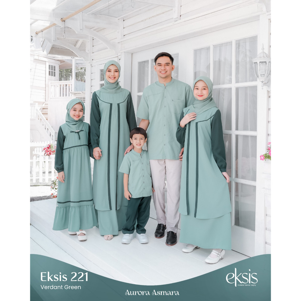 SEPLY Sarimbit Keluarga EKSIS 221 Verdant Green