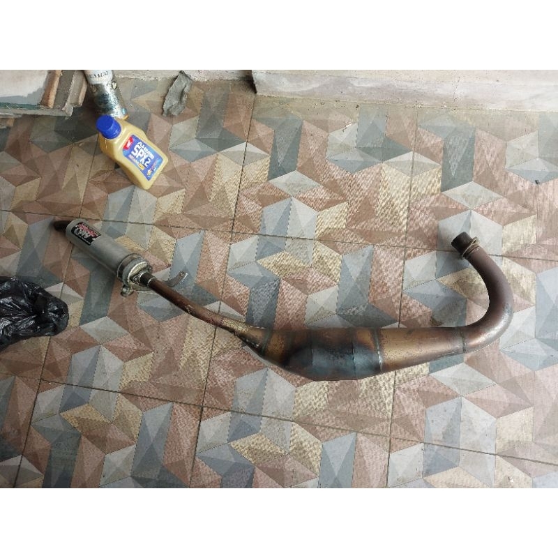 knalpot kolong ahau satria 2tak