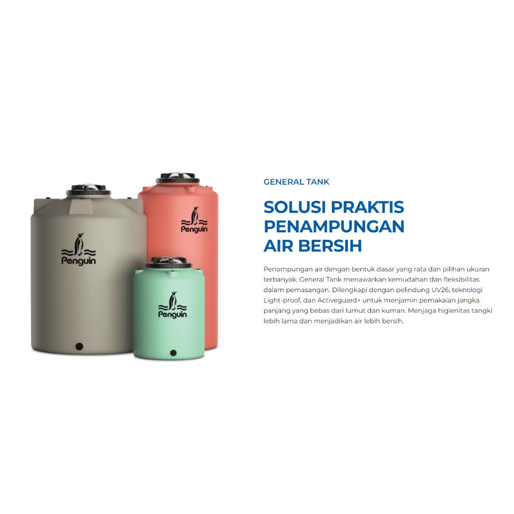 Tangki Air, Toren Air, Tandon Air Penguin TB 200